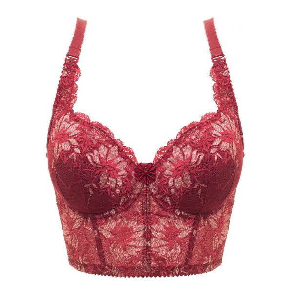 560 Long Bra-Red